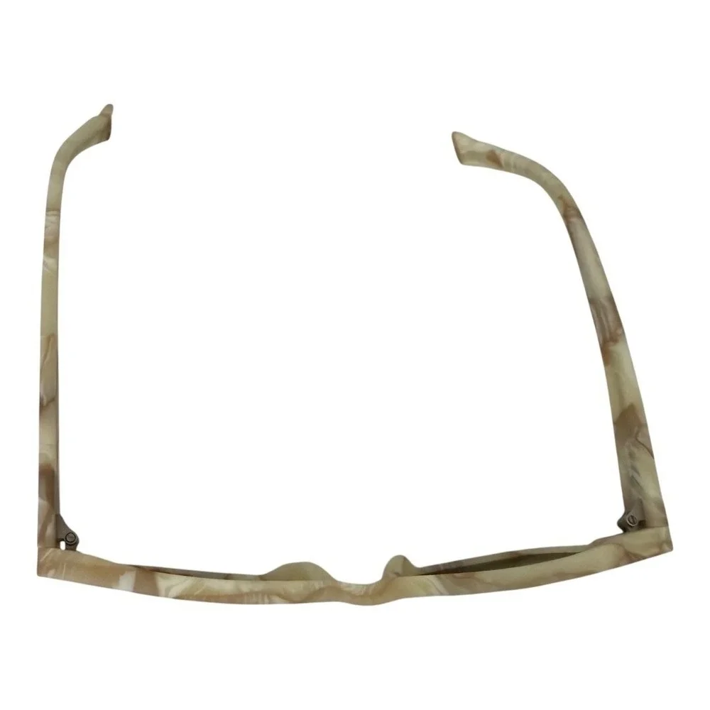 Maho Eyewear Geneva Sunglasses Cream Marbled Iconic 60's Style Discontinued